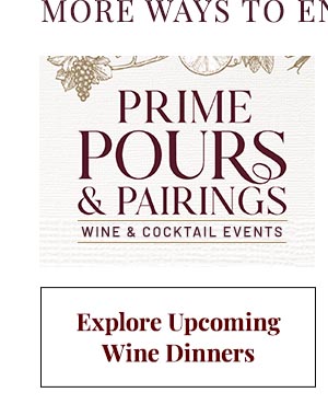 Explore Upcoming Wine Dinners