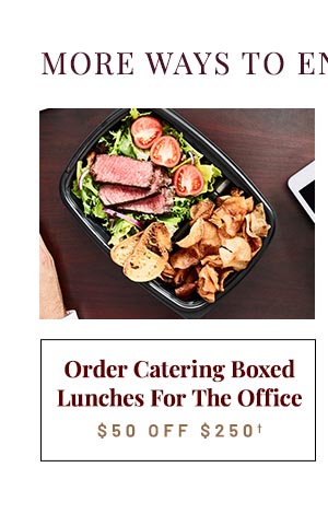 Order Catering Boxed Lunches For The Office