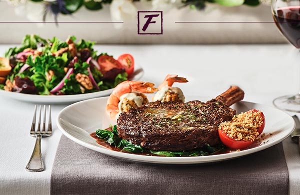 Fleming's New Land & Sea 2-Course Menu