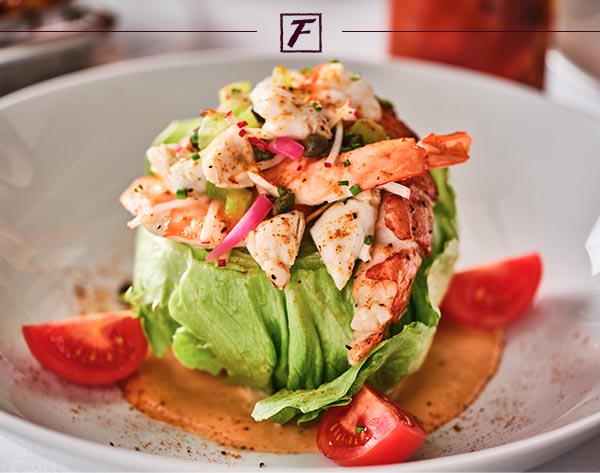 Fleming's Shellfish Louie Salad