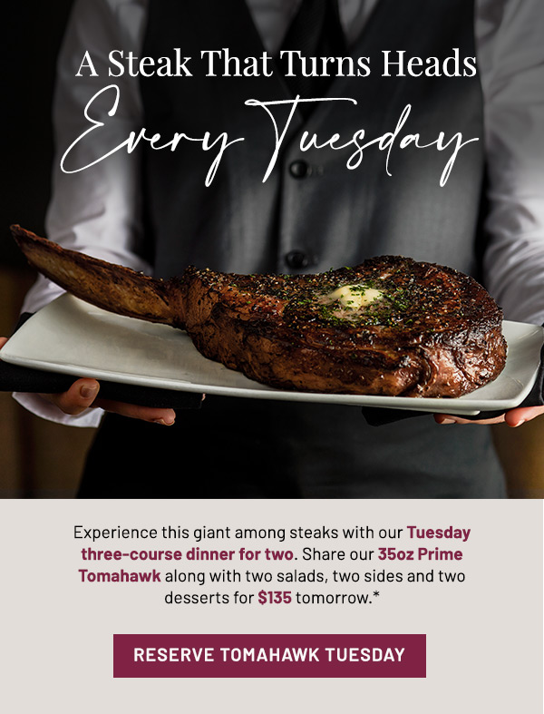 A Steak That Turns Heads Every Tuesday