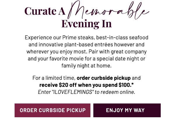 Curate A Memorable Evening In