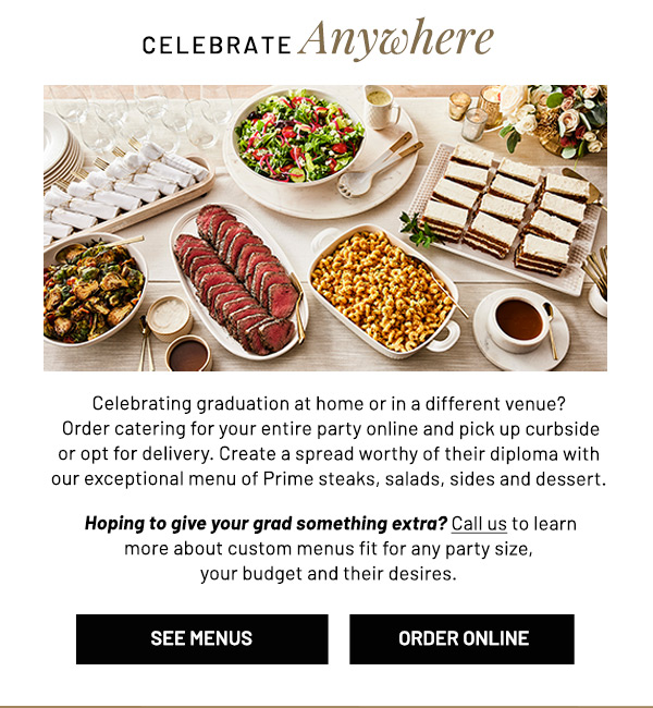 Celebrate Anywhere With Catering