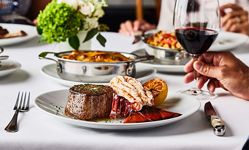 Fleming's Steakhouse Surf & Turf Menu