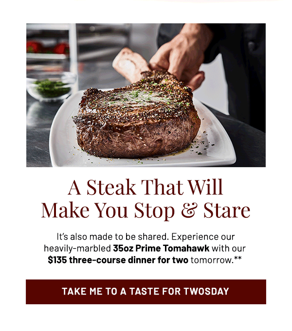 A Steak That Will Make You Stop & Stare