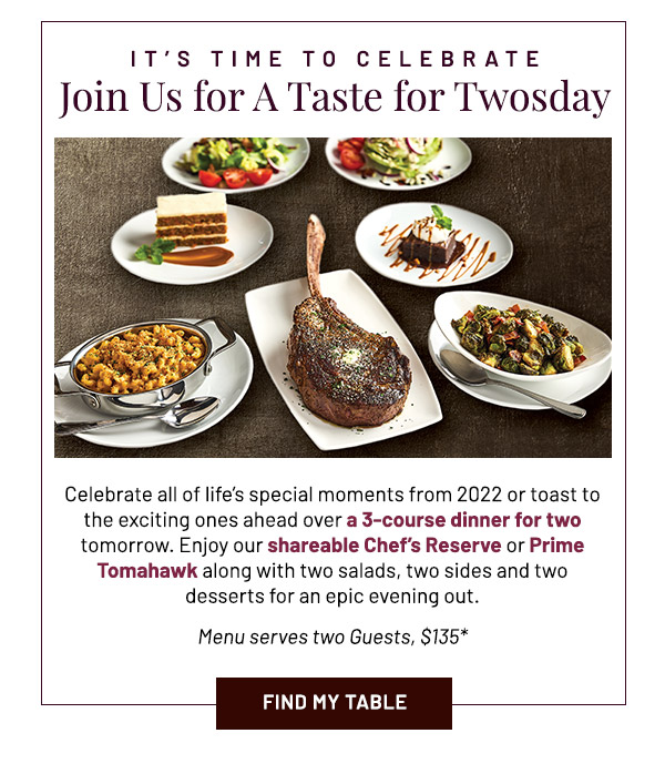 Join Us for Taste for Twosday