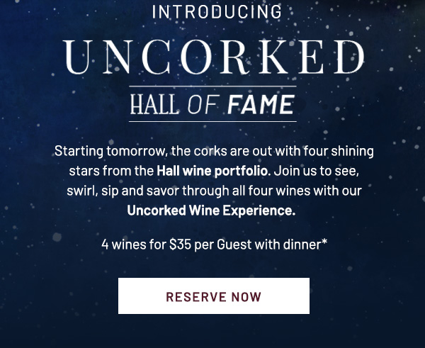 Introducing: Uncorked Hall of Fame