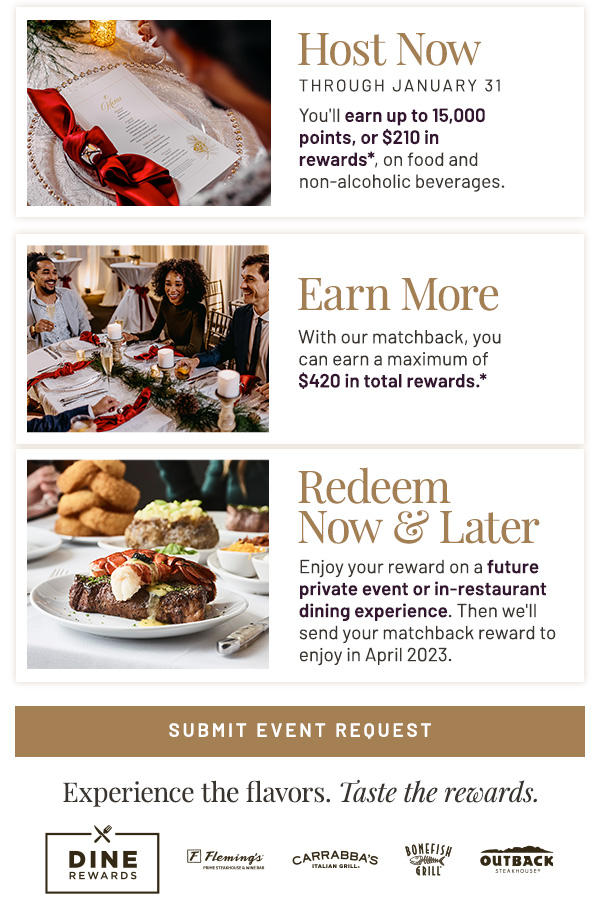 Host Now. Earn More. Redeem Now & Later.