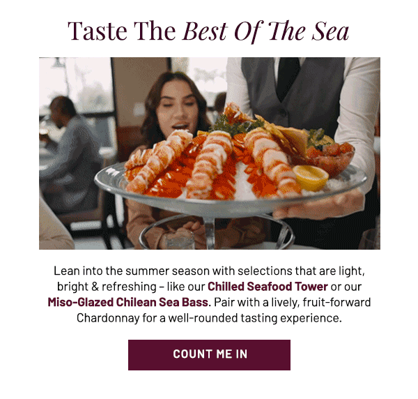 Taste The Best of the Sea